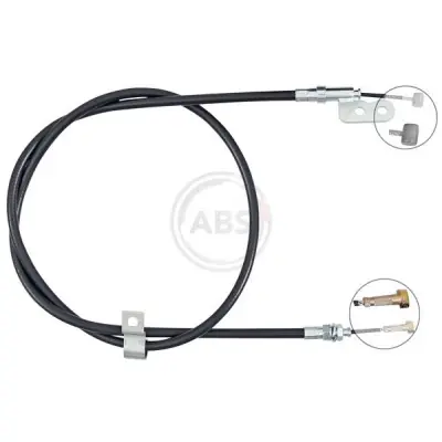 Favorito De Clientes Cable de accionamiento, freno de estacionamiento A.B.S. K17464